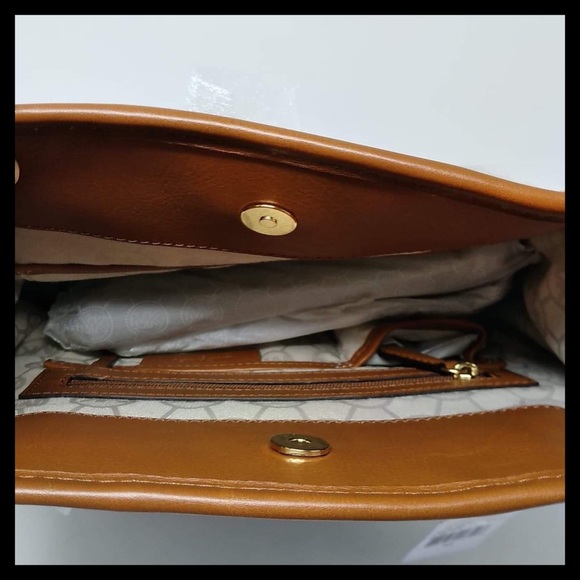 NWT! MIchael Kors Hamilton Canvas Large N/S Tote - Picture 8 of 9